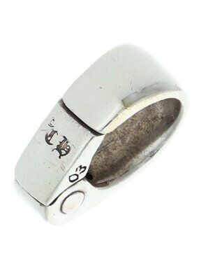 Chrome Hearts Plain Bale Silver Necklace Top